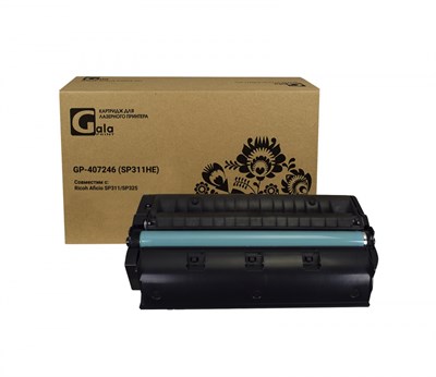 Картридж GP-407246 (SP311HE) для принтеров Ricoh Aficio SP311/SP325 3500 копий GalaPrint - фото 4554