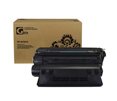 Картридж GP-Q7551X (№51X) для принтеров HP LaserJet P3005/P3005d/P3005dn/P3005n/P3005x/M3027/M3027x/M3035/M3035xs 13000 копий GalaPrint - фото 4993