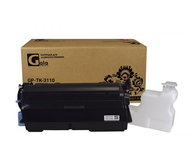 Тонер-туба GP-TK-3110 для принтеров Kyocera FS-4100/FS-4100DN с бункером отработанного тонера 15500 копий GalaPrint - фото 5036
