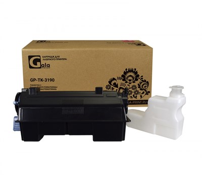 Тонер-туба GP-TK-3190 для принтеров Kyocera ECOSYS P3050/P3050dn/P3055/P3055dn/P3060/P3060dn/M3660idn с бункером отработанного тонера 25000 копий GalaPrint - фото 5048