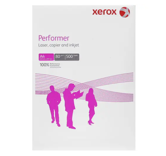 Бумага белая А4 Xerox Performer 80 г/м², 500 листов, 003R90649 - фото 5227