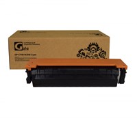 Картридж GP-CF401A/045 (№201A) для принтеров HP Color LaserJet Pro CM252/CM252dw/CM252n/CM274/CM274n/CM277/CM277dw/CM277n/Canon i-SENSYS LBP611/LBP611Cn/LBP613/LBP613Cdw/MF631/MF631Cn/MF633/MF633Cdw/MF635/MF635Cx/LBP612 Cyan 1400 копий GalaPrint 1122